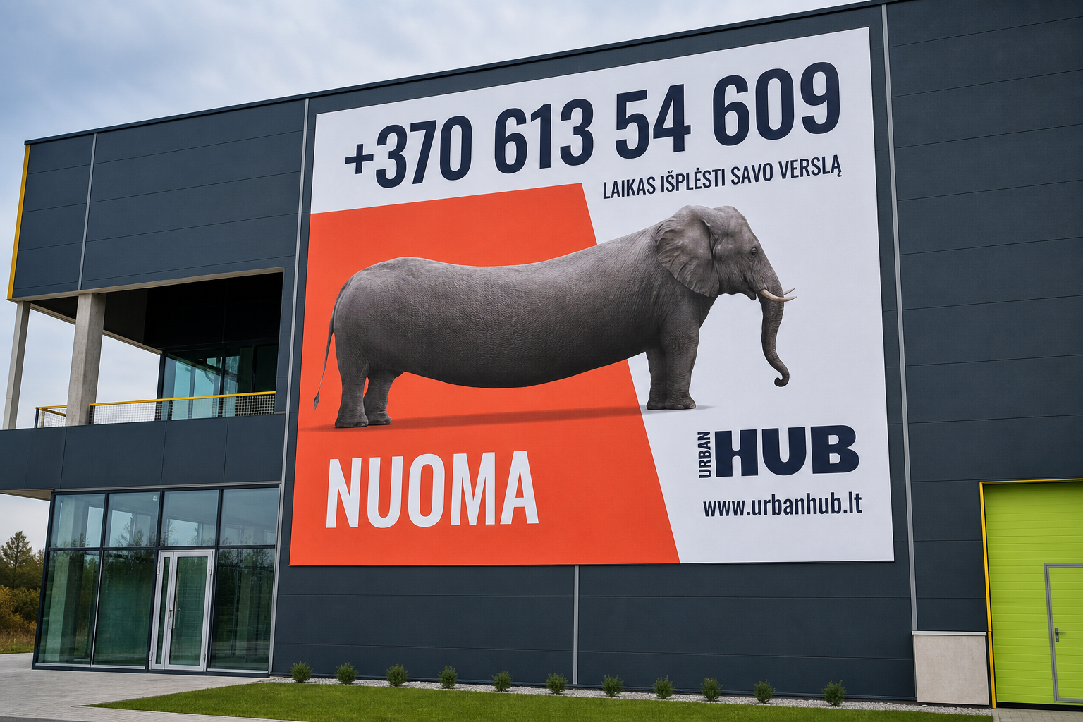 Tentai ir reklaminiai skydai